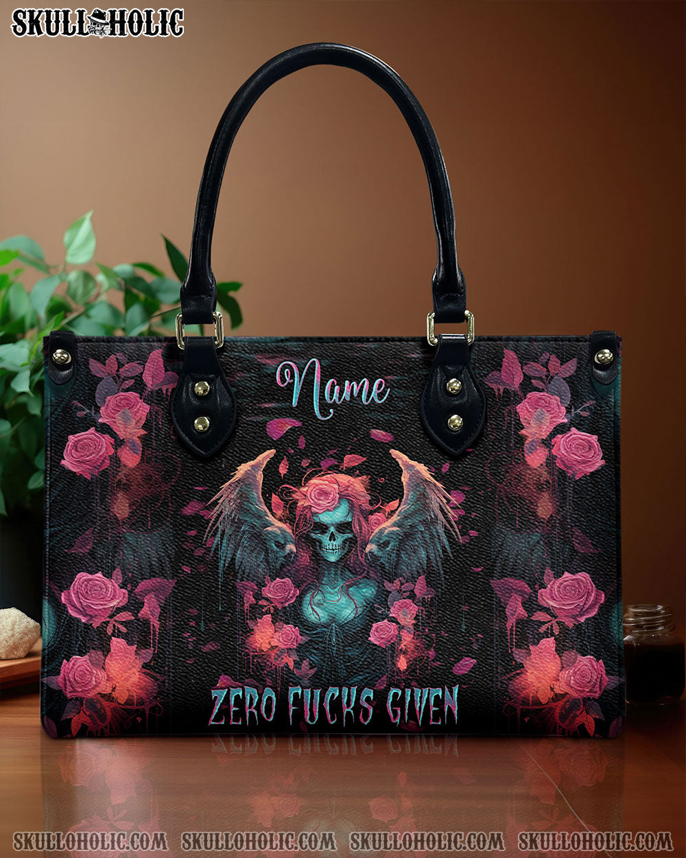 ZERO F GIVEN  SKULL LEATHER HANDBAG  - TLNT2712244