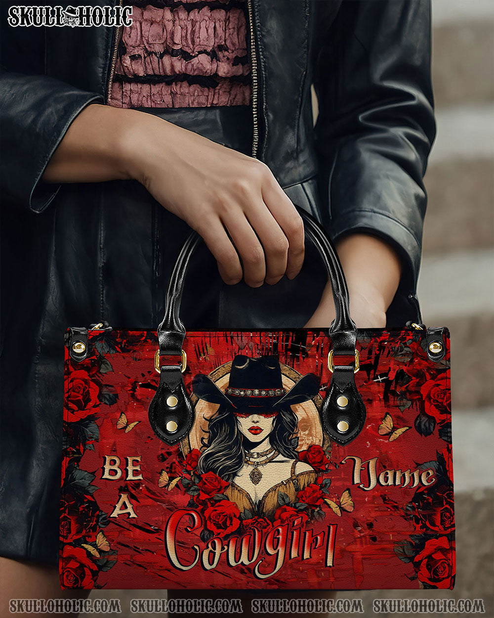 BE A COWGIRL LEATHER HANDBAG - YHLT1911244