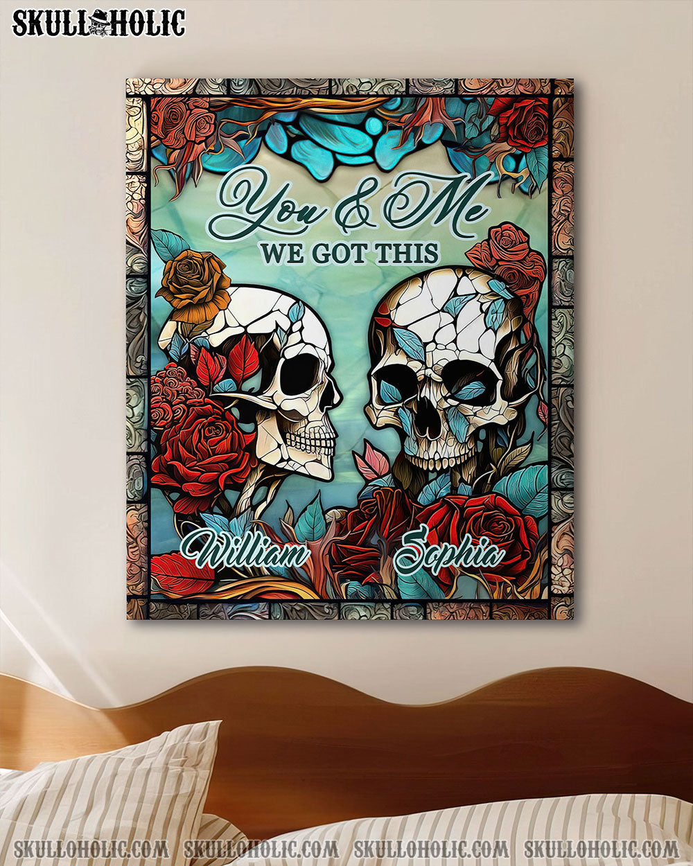 PERSONALIZED YOU AND ME WE GOT THIS CANVAS  - TLTW0301251