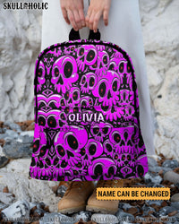 PINK BLACK SKULL BACKPACK - YHLT0309254