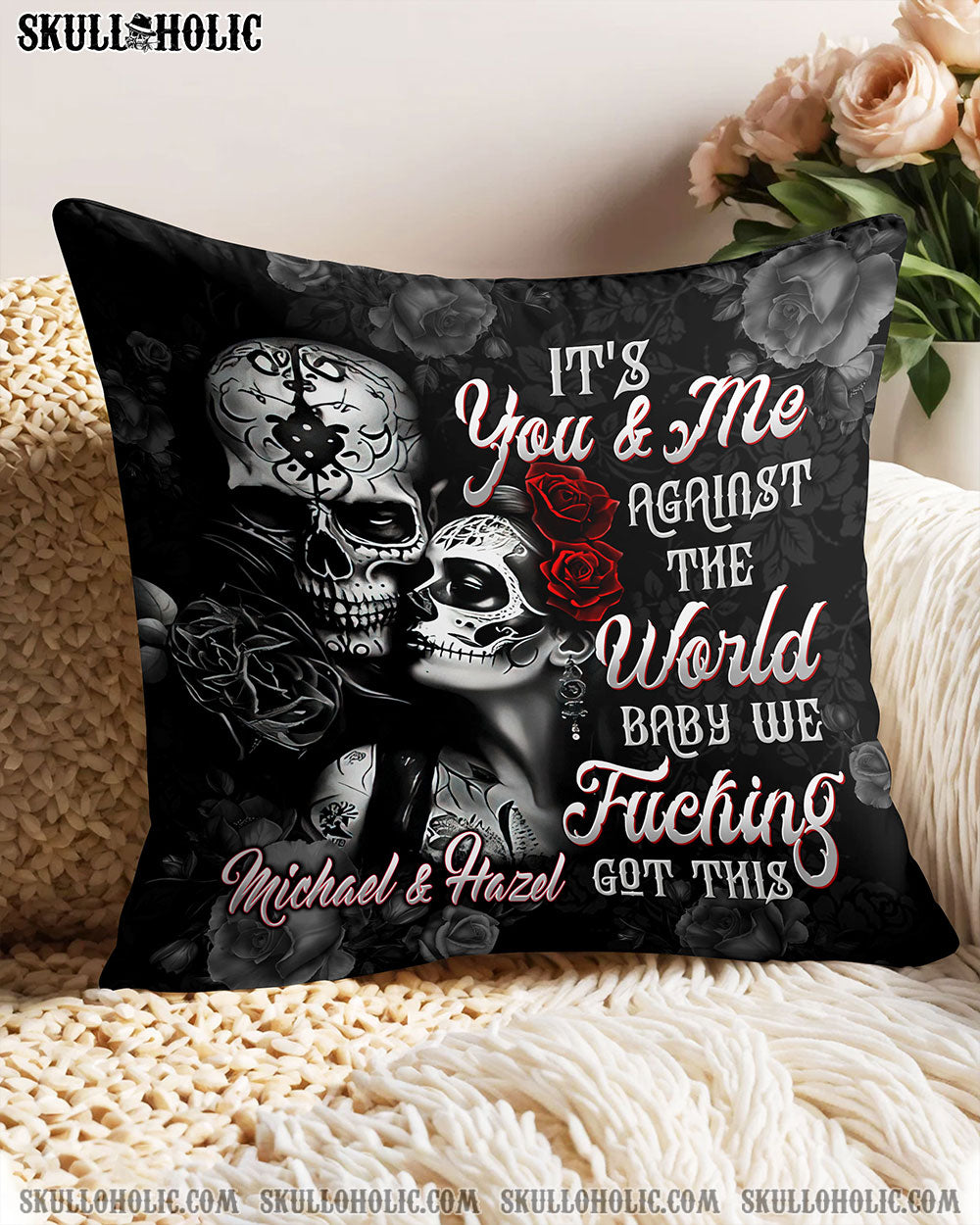 PERSONALIZED IT'S YOU AND ME COUPLE PILLOW  - TLTW0401252