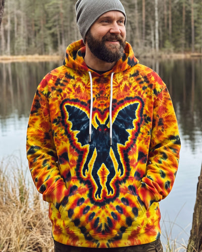 MOTHMAN FIERY NIGHTMARE BURST ALL OVER PRINT - TLTW0710264