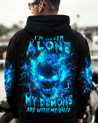 I'M NEVER ALONE SKULL DEMON ALL OVER PRINT - YHHN1212251