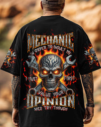 MECHANIC IN ORDER TO INSULT ME SKULL ALL OVER PRINT - TLTW2207254