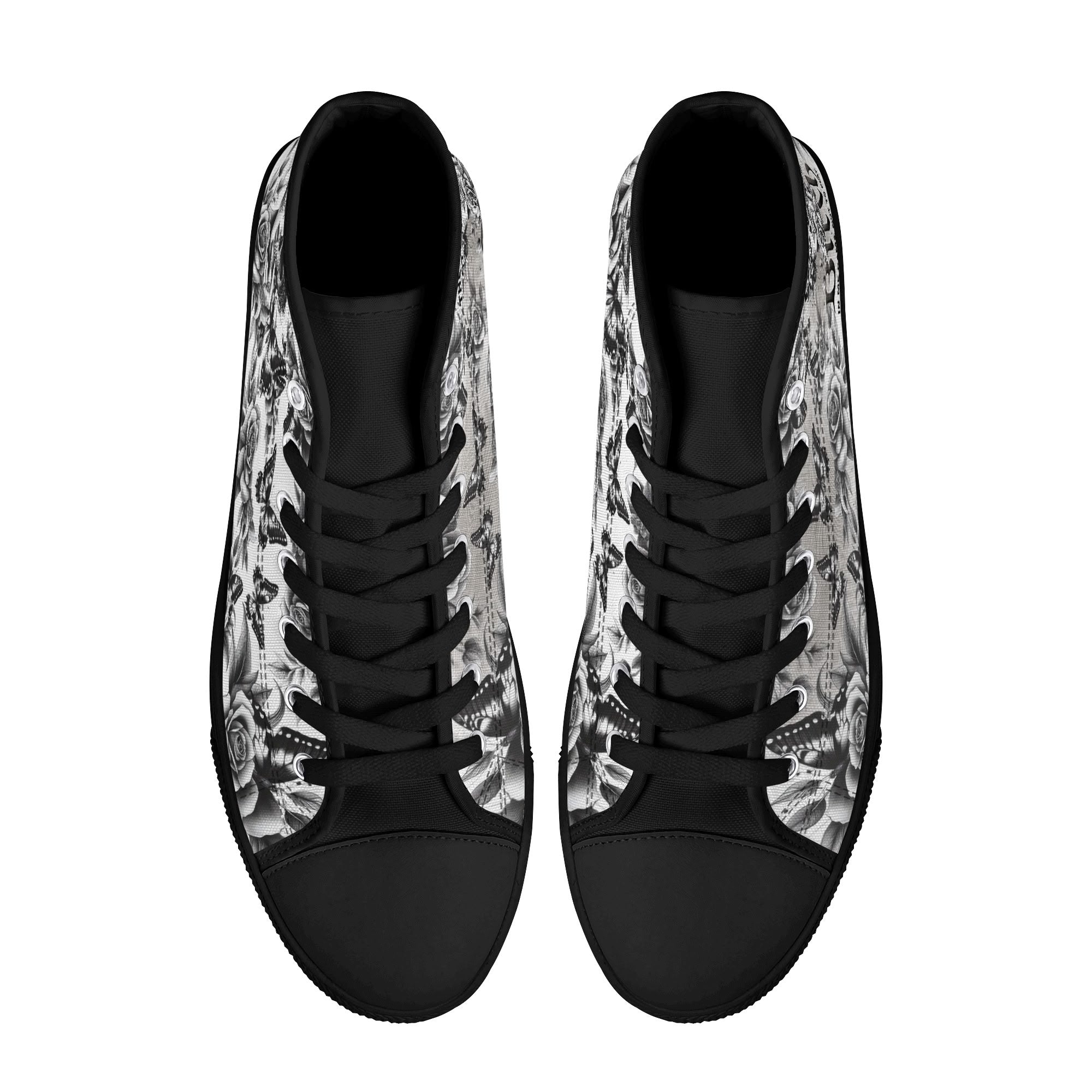 THE GOOD GIRL IN ME HIGHTOP CANVAS SHOES - TYTD2210242