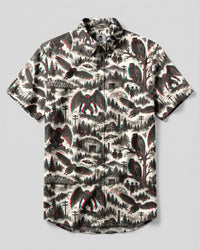 MOTHMAN THE RED EYED LEGEND BUTTON-DOWN COLLAR SHIRT - TLHN1009262