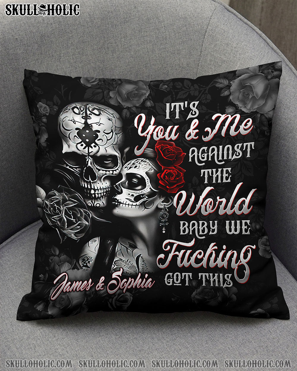 PERSONALIZED IT'S YOU AND ME COUPLE PILLOW  - TLTW0401252