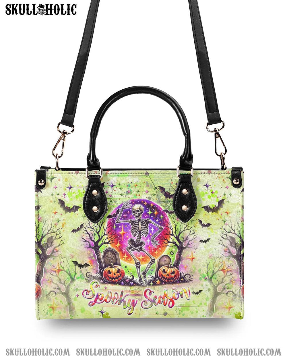 SPOOKY SEASON LEATHER HANDBAG - YHHG2008244