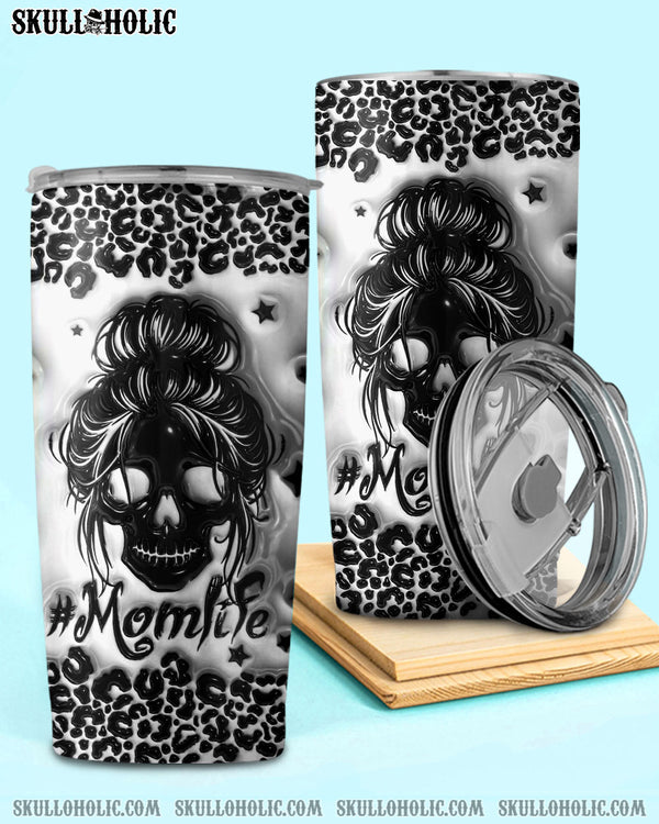 MOMLIFE LEOPARD SKULL TUMBLER - TLNO2808241