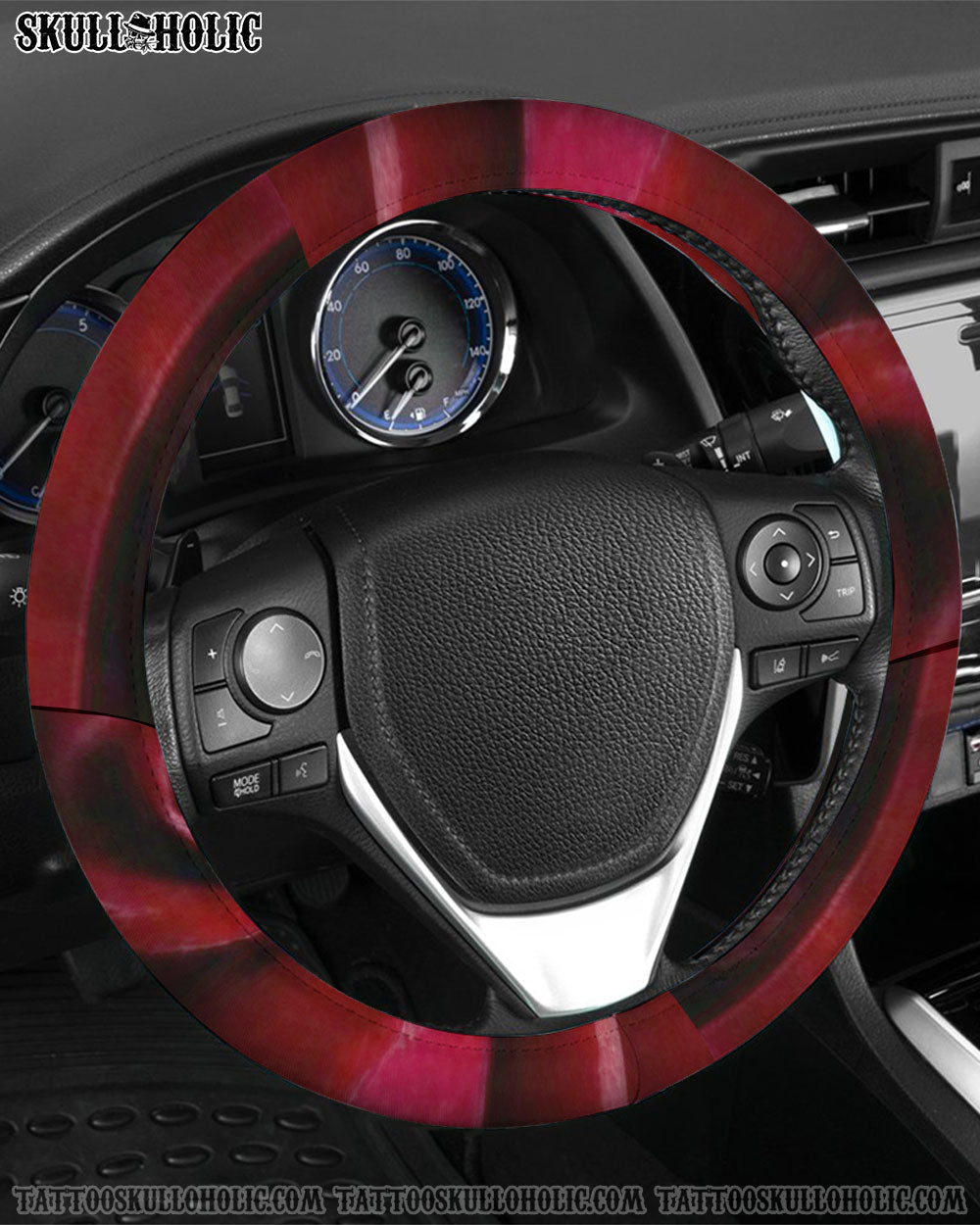 SKULL RED ROSE AUTOMOTIVE - YHLT1308255