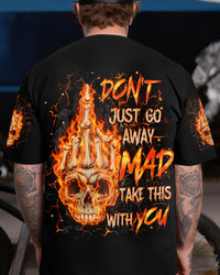 DON'T JUST GO AWAY MAD ALL OVER PRINT - YHHN2312252