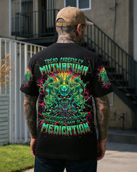 TREAD CAREFULLY MUTHAFUKA SKULL ALL OVER PRINT   - TLNT2404254