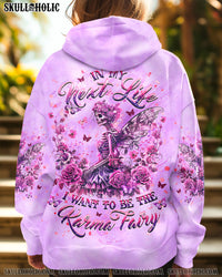 KARMA FAIRY SKELETON WINGS ALL OVER PRINT - YHHG1110242