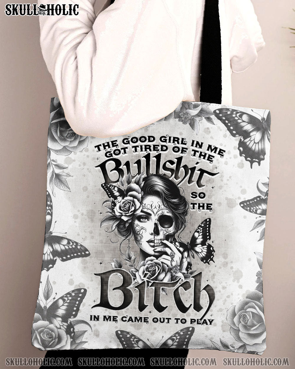 THE GOOD GIRL IN ME TOTE BAG - TYTD2210242