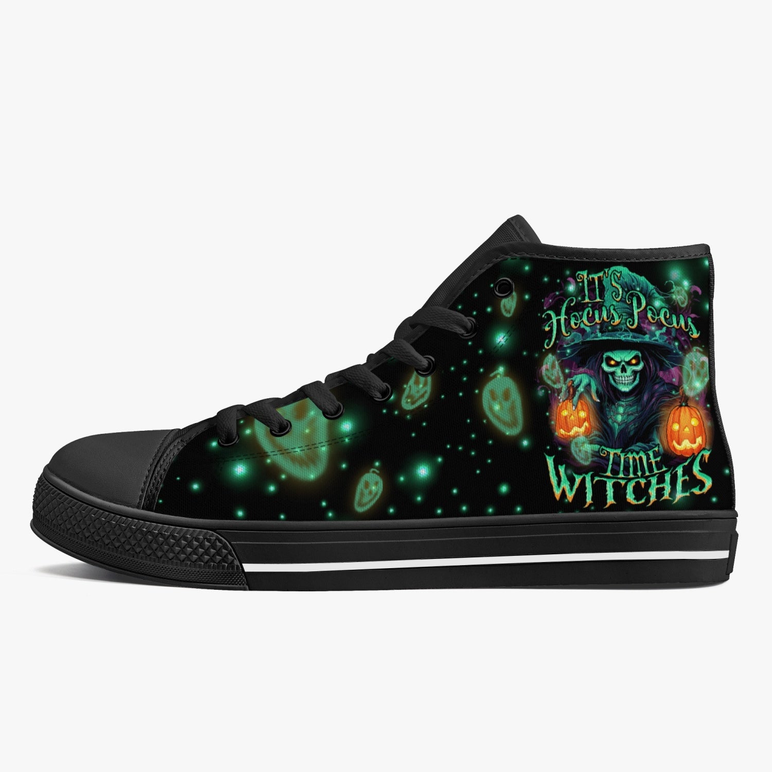 HOCUS POCUS HALLOWEEN HIGH TOP CANVAS SHOES - TYTD1808236