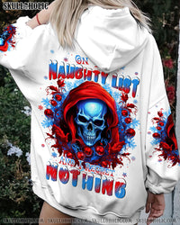 ON THE NAUGHTY LIST SKULL CHRISTMAS ALL OVER PRINT - TLNT0410232