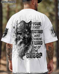 YOUR FIRST MISTAKE WOLF SKULL VIKING ALL OVER PRINT  - TLTW0404252