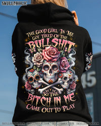 THE GOOD GIRL IN ME BONES SUGAR SKULL ALL OVER PRINT - TLNZ2110231