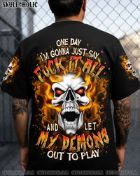 ONE DAY I'M GONNA JUST SAY ALL OVER PRINT - YHHN0311252