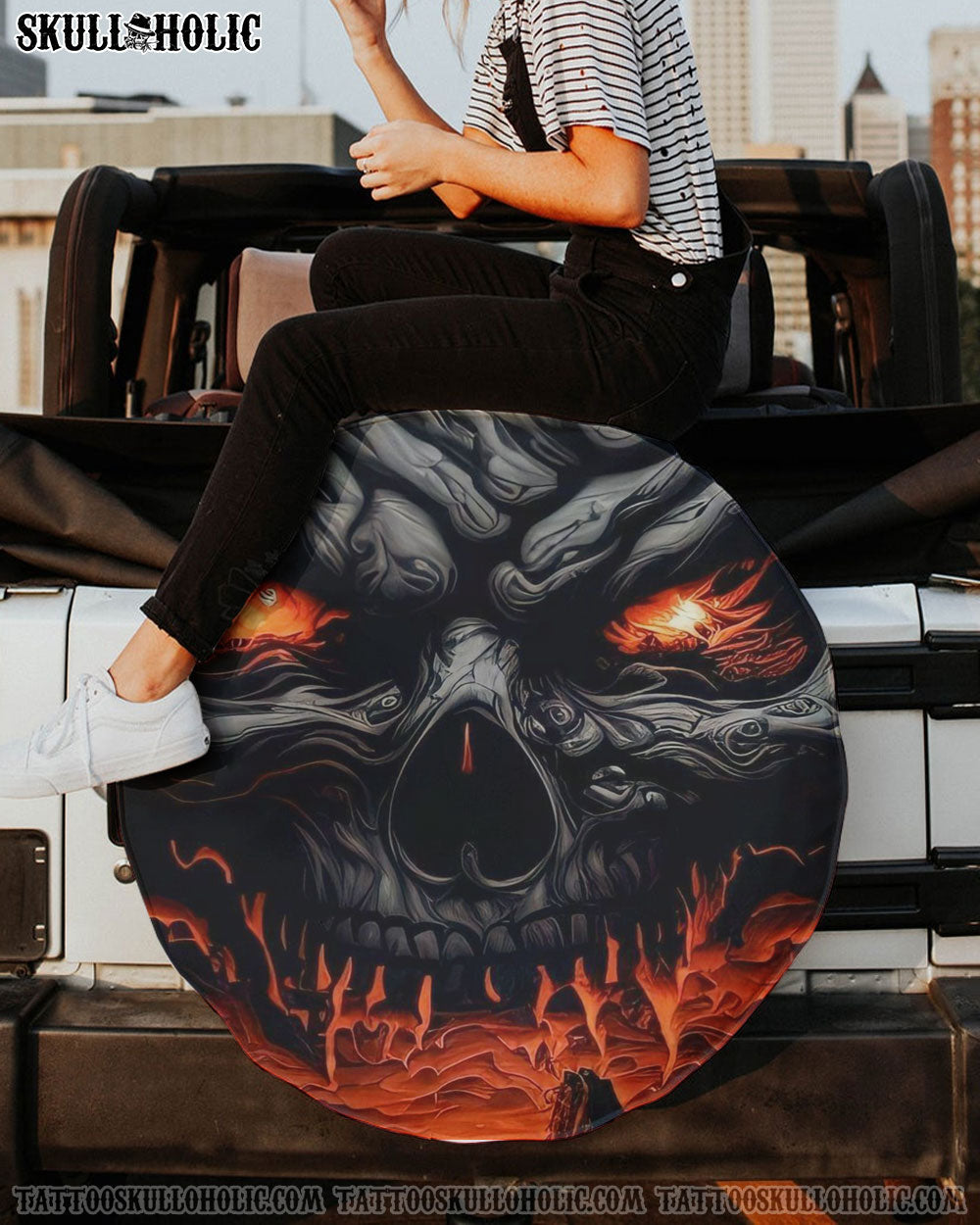 SKULL DEMON ART AUTOMOTIVE - YHLT1009255