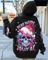 DEAD INSIDE BUT JOLLY AF SKULL CHRISTMAS ALL OVER PRINT - TLNT1209233