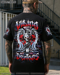 VIBING WITH MY DEMONS ALL OVER PRINT   - TLTW2404253