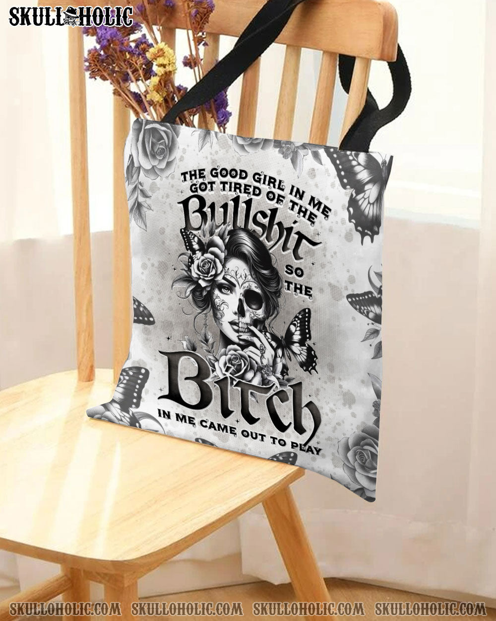 THE GOOD GIRL IN ME TOTE BAG - TYTD2210242