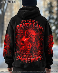 IT'S NOT HOW CRAZY I AM REAPER SKULL ALL OVER PRINT - TLTR1507251