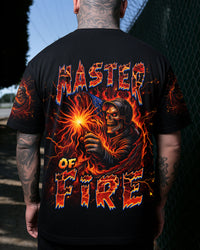 MASTER OF FIRE WELDER SKULL ALL OVER PRINT - TLNT2807252