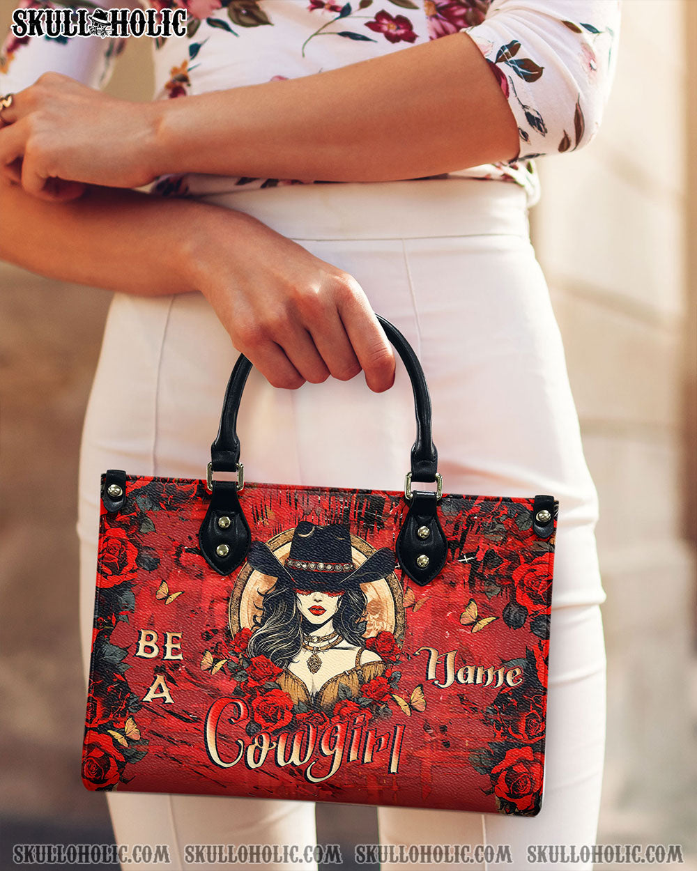 BE A COWGIRL LEATHER HANDBAG - YHLT1911244