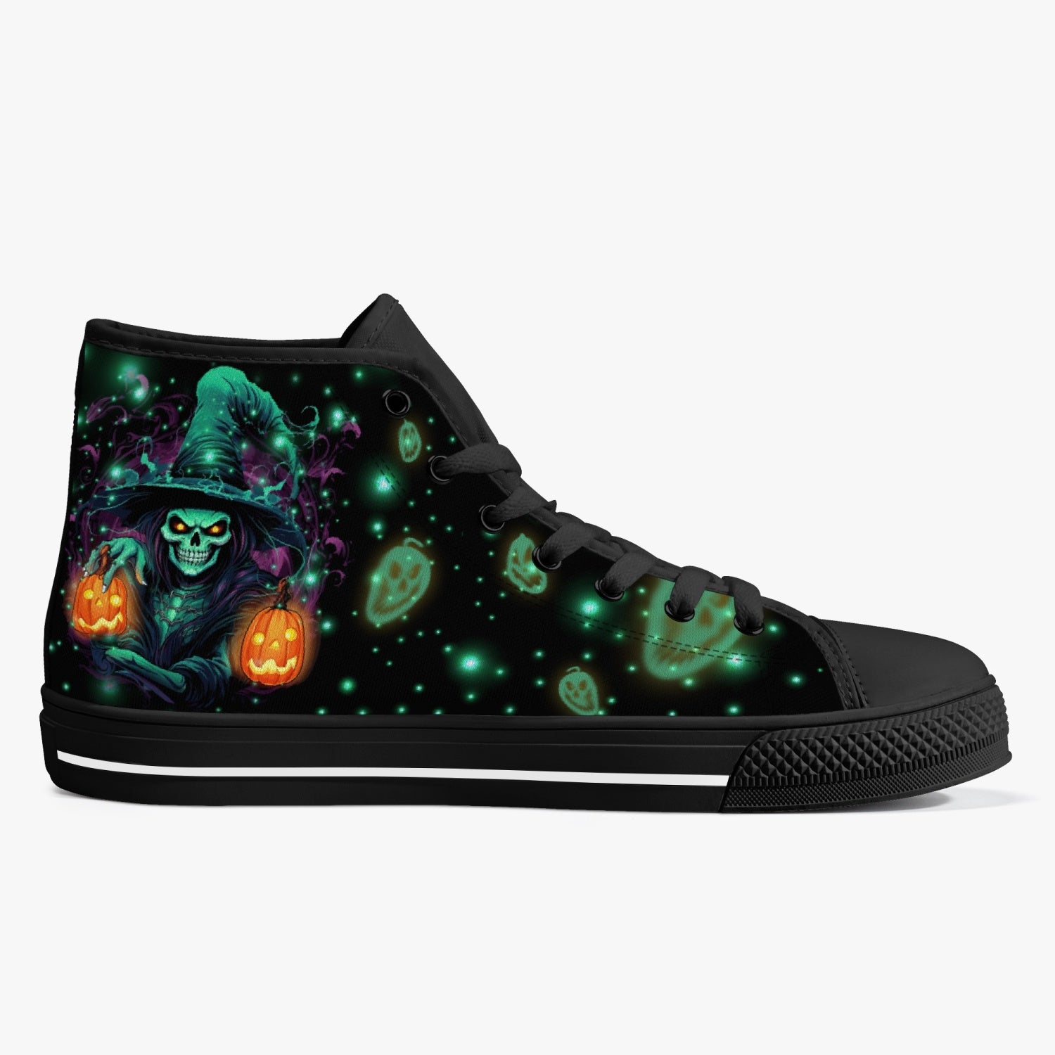 HOCUS POCUS HALLOWEEN HIGH TOP CANVAS SHOES - TYTD1808236