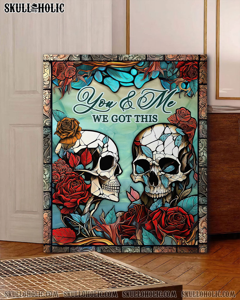 PERSONALIZED YOU AND ME WE GOT THIS CANVAS  - TLTW0301251