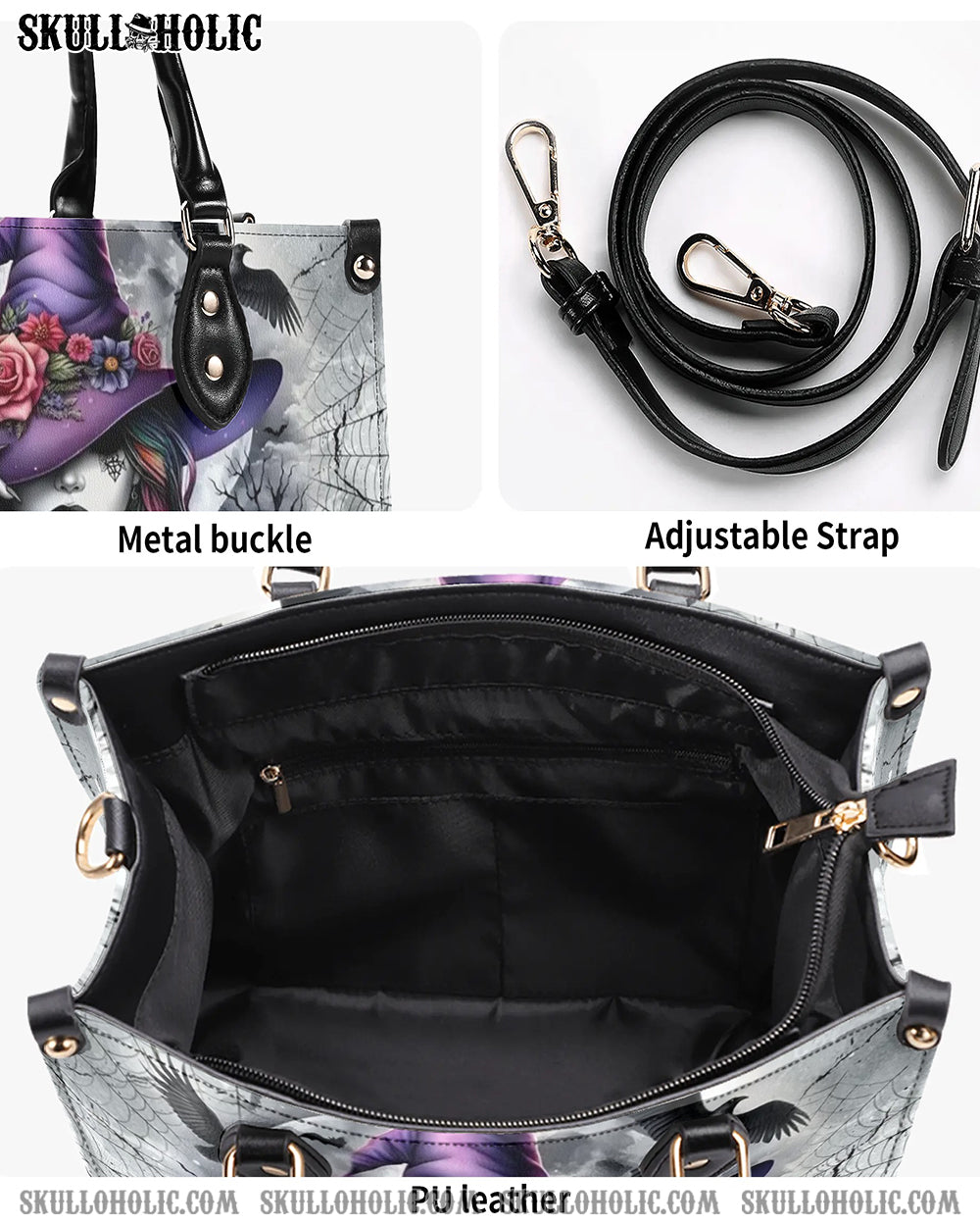 BE A WITCH LEATHER HANDBAG - YHLN3008244