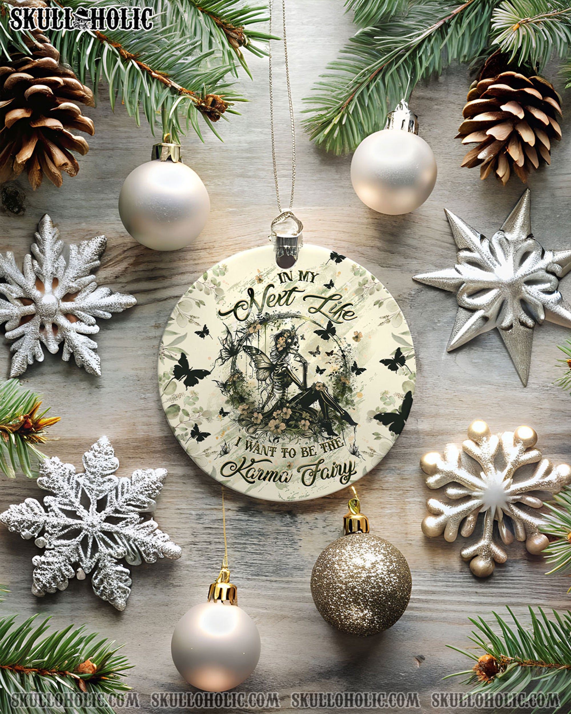 KARMA FAIRY SKELETON LADY ORNAMENT & KEYCHAIN - YHHG1209254