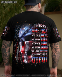 THIS IS AMERICA SKULL ALL OVER PRINT - YHHN0809251