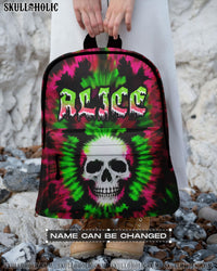 SKULL TIE DYE BACKPACK  - TLNZ1408253