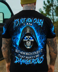 IT'S NOT HOW CRAZY I AM SKULL REAPER ALL OVER PRINT - YHHN3012253