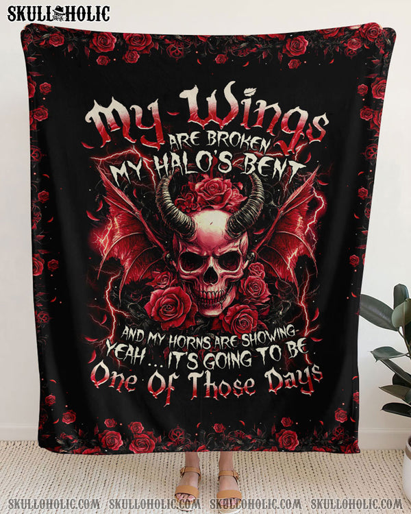 IT'S GOING TO BE ONE OF THOSE DAYS FLEECE BLANKET - TYTM1909245