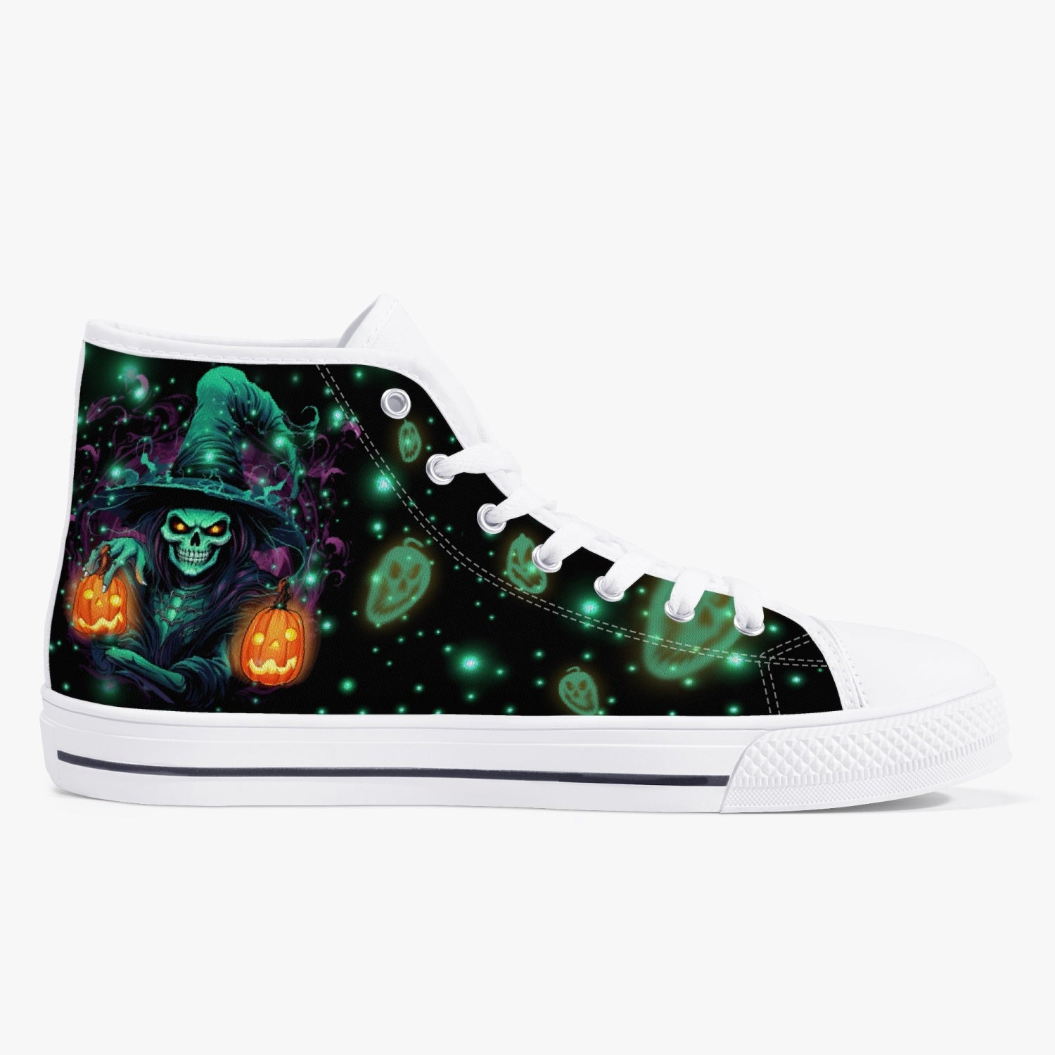 HOCUS POCUS HALLOWEEN HIGH TOP CANVAS SHOES - TYTD1808236