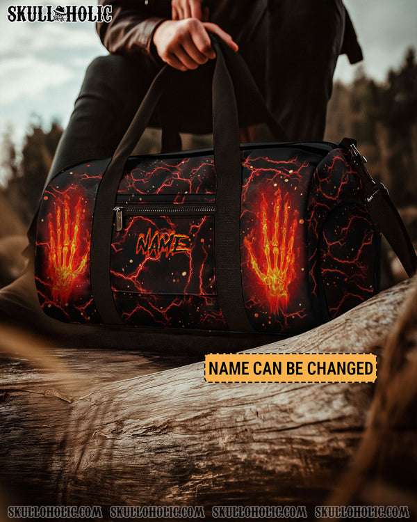 FIRE DEMON SKULL TRAVEL BAG - YHLT1208254
