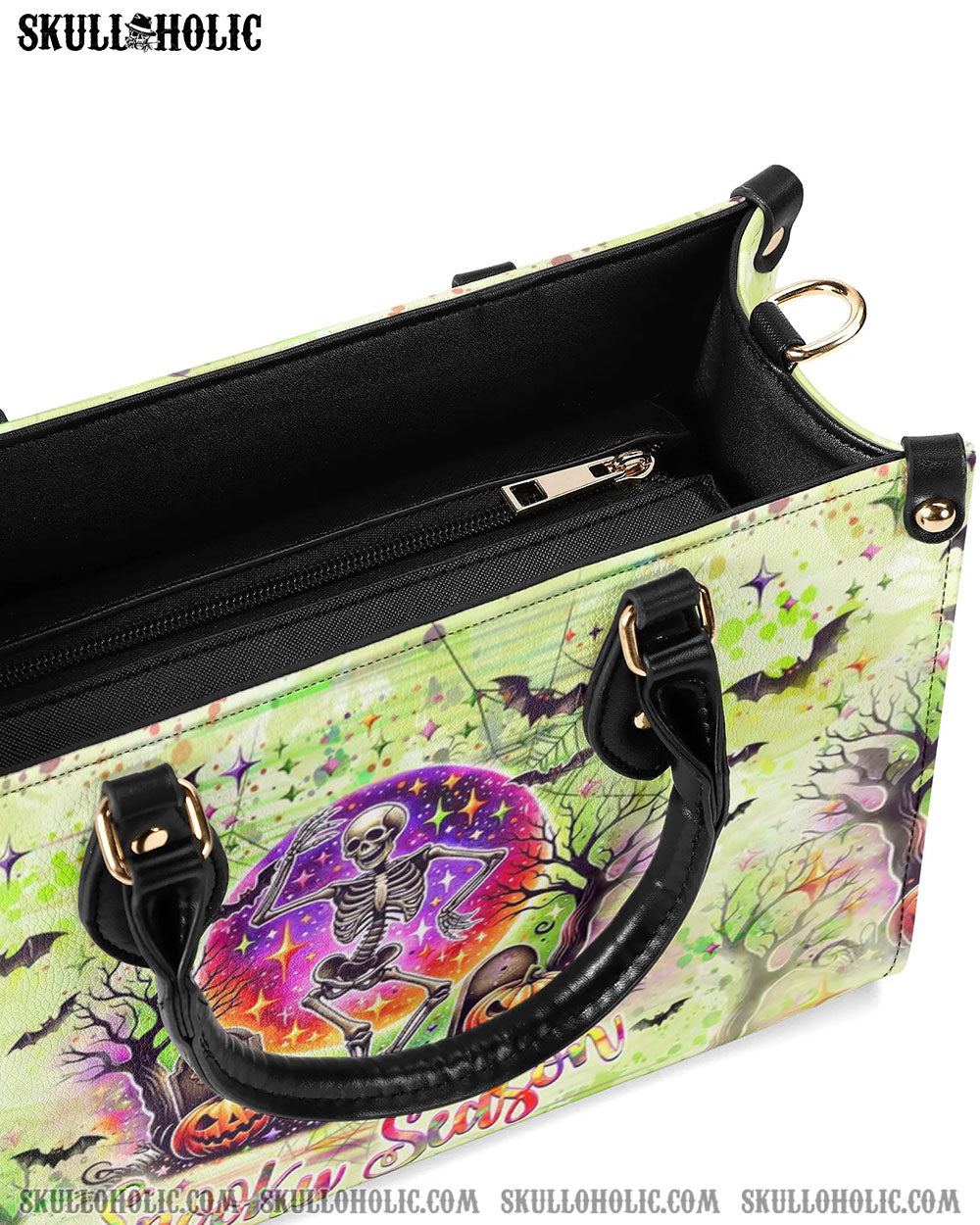 SPOOKY SEASON LEATHER HANDBAG - YHHG2008244