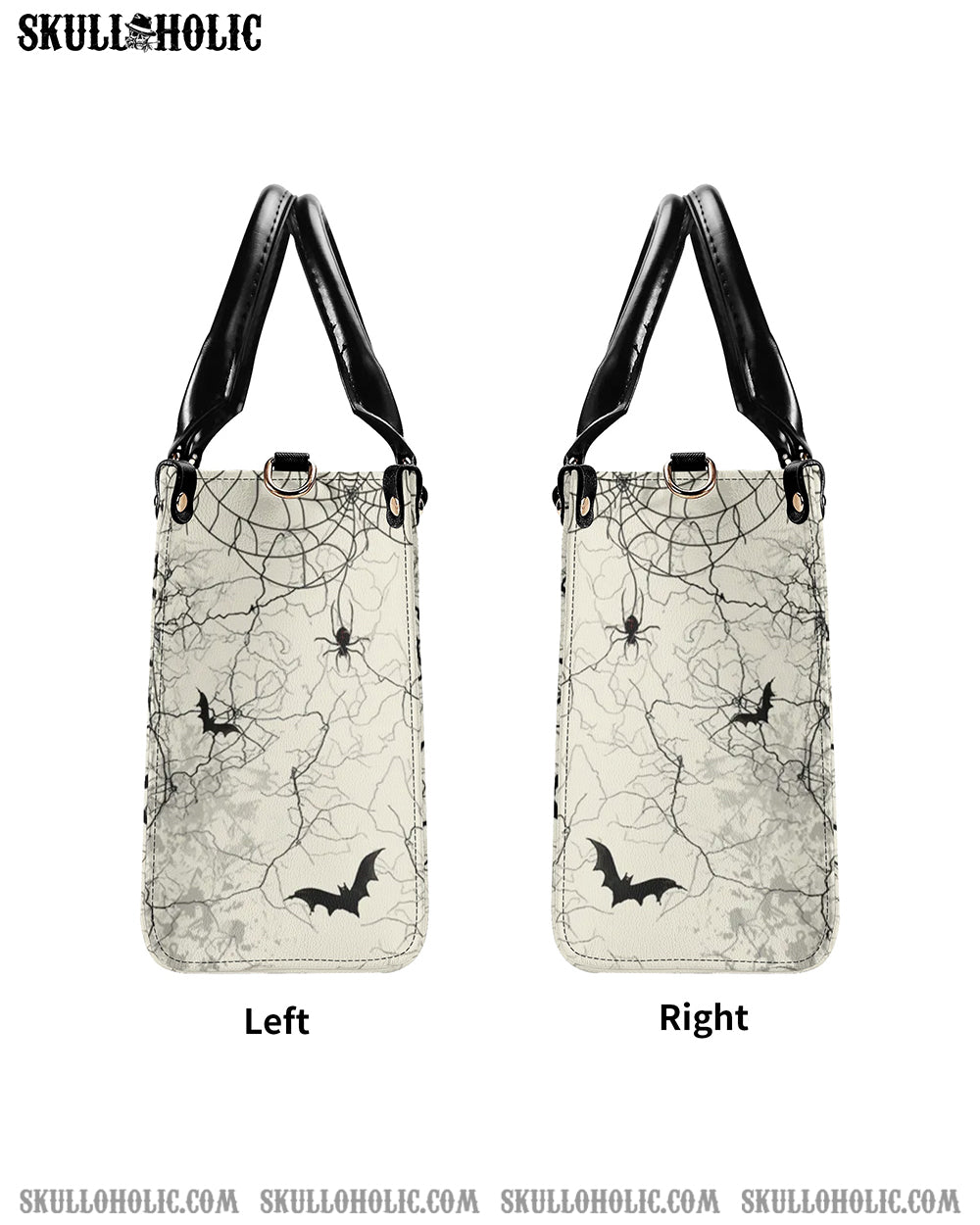 A WEE BIT WICKED HALLOWEEN LEATHER HANDBAG - YHLT1009244