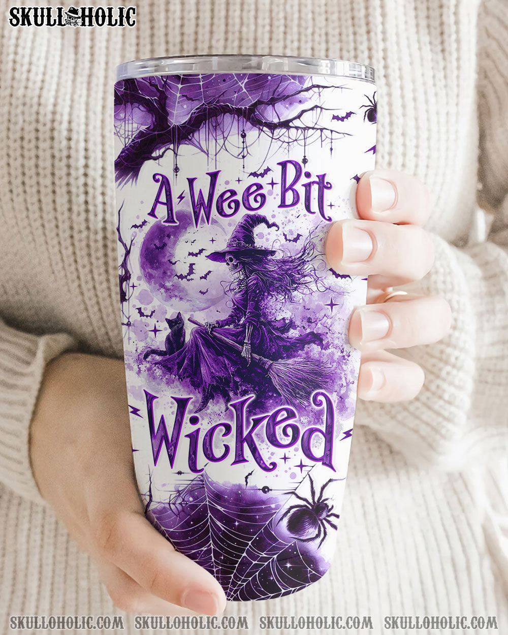 A WEE BIT WICKED HALLOWEEN TUMBLER - TLNO0409242