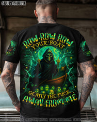 ROW ROW ROW YOUR BOAT REAPER SKULL ALL OVER PRINT - TLNO2706252