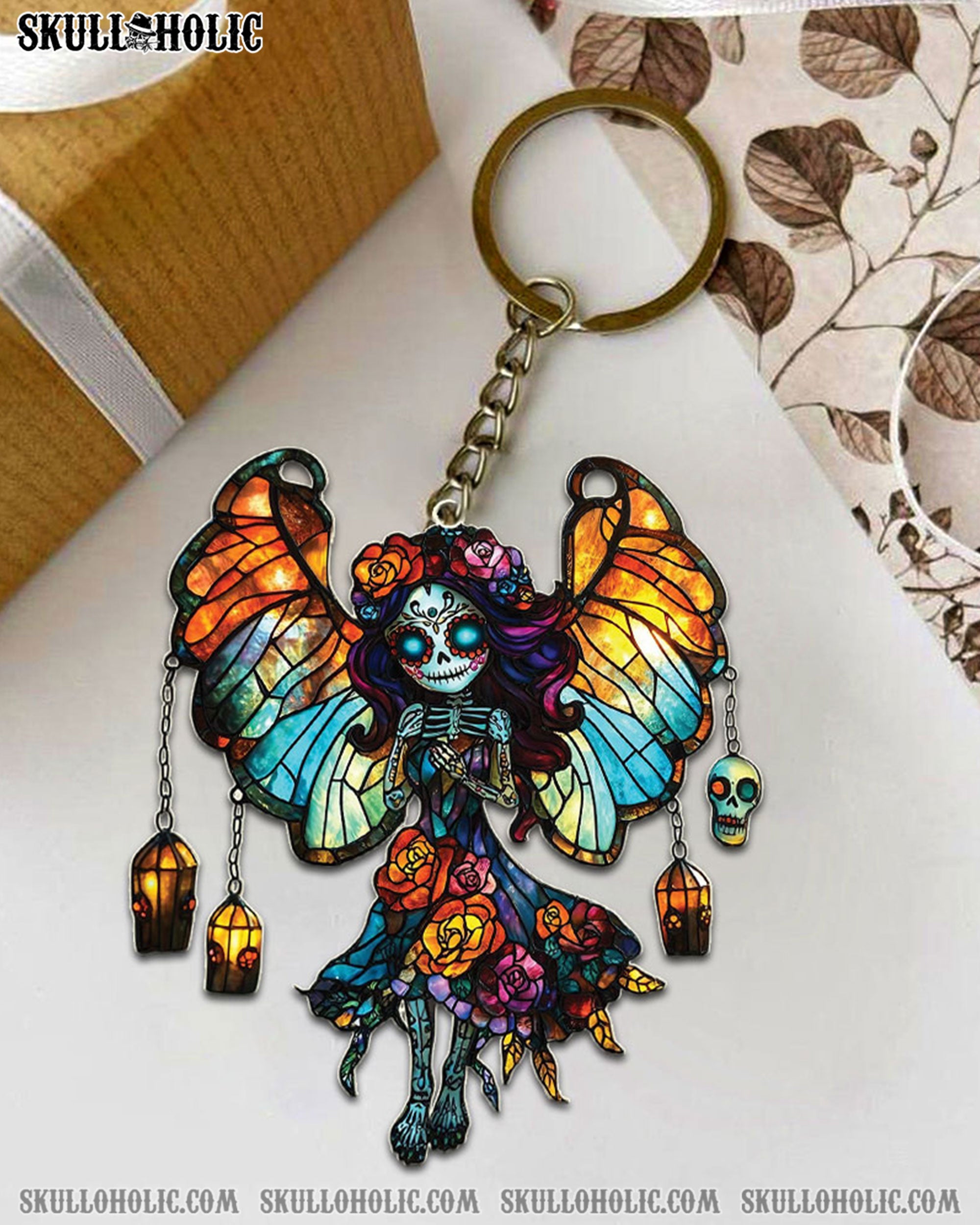 SKELETON FAIRY ORNAMENT & KEYCHAIN - YHHG1508254