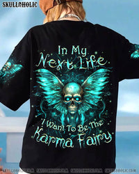 KARMA FAIRY SKULL ALL OVER PRINT - YHKD1711232