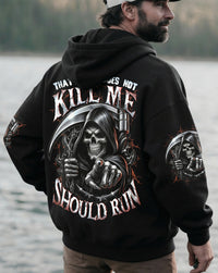 THAT WHICH DOES NOT KILL ME SHOULD RUN ALL OVER PRINT - TYTD1912251