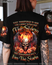 I AM THE STORM SKULL WINGS ALL OVER PRINT - YHDU0301241