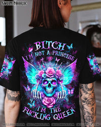 I'M THE F QUEEN SKULL ALL OVER PRINT - YHDU0104241