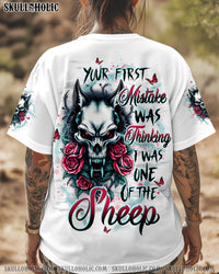 YOUR FIRST MISTAKE WOLF ROSE ALL OVER PRINT - TLTW0809254